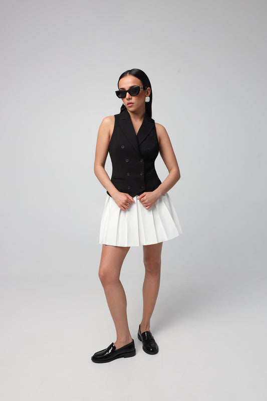 Elma skirt white