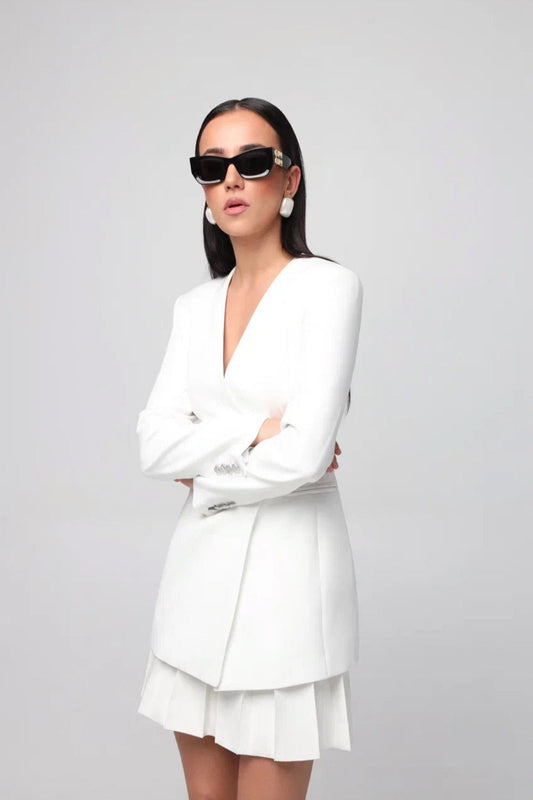 Jacket Elma Textile white